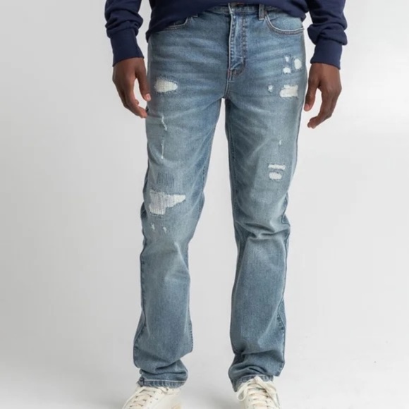 RSQ Mens Relaxed Taper Jeans 32x34 NWT - Picture 1 of 9